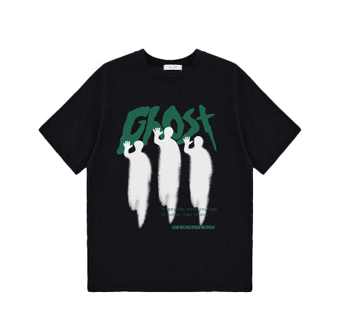 BOXY 美式Ghost暗影短寬上衣