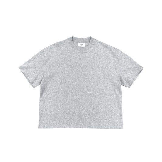 【SEMPLICITA】425g BOXY硬挺純棉短寬上衣