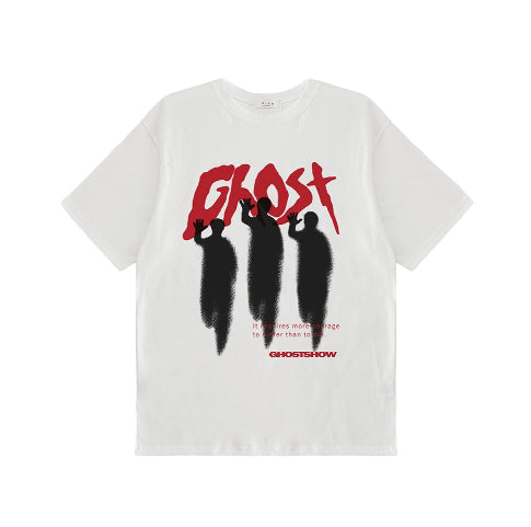 BOXY 美式Ghost暗影短寬上衣