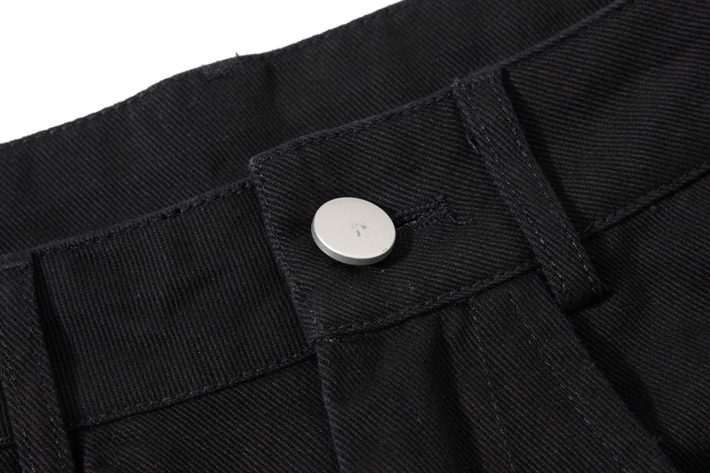"HARDWARE TOGGLE" 金屬扣解構彎刀褲